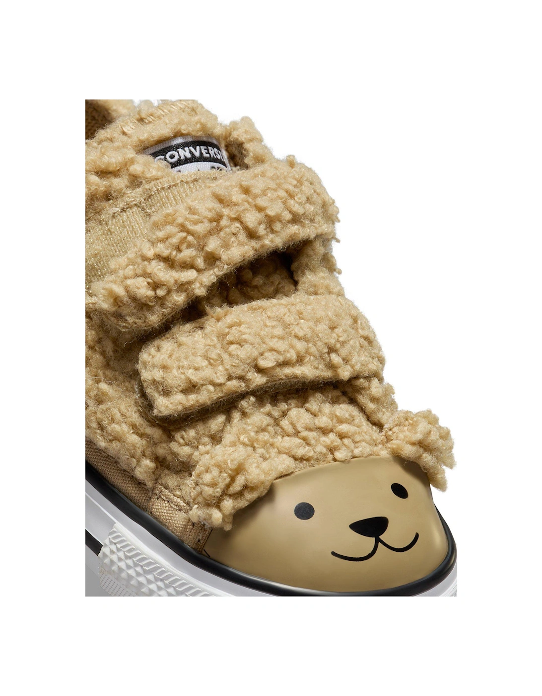 Toddler Easy On Teddy Bear Trainers - Beige