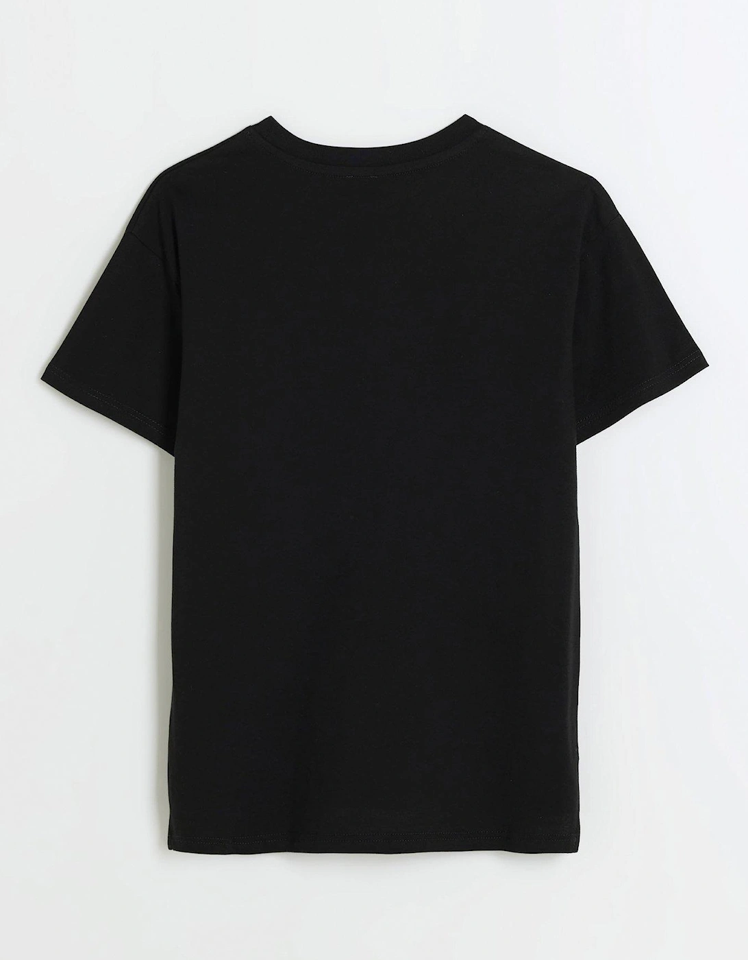 Girls Paris Graphic T-Shirt - Black