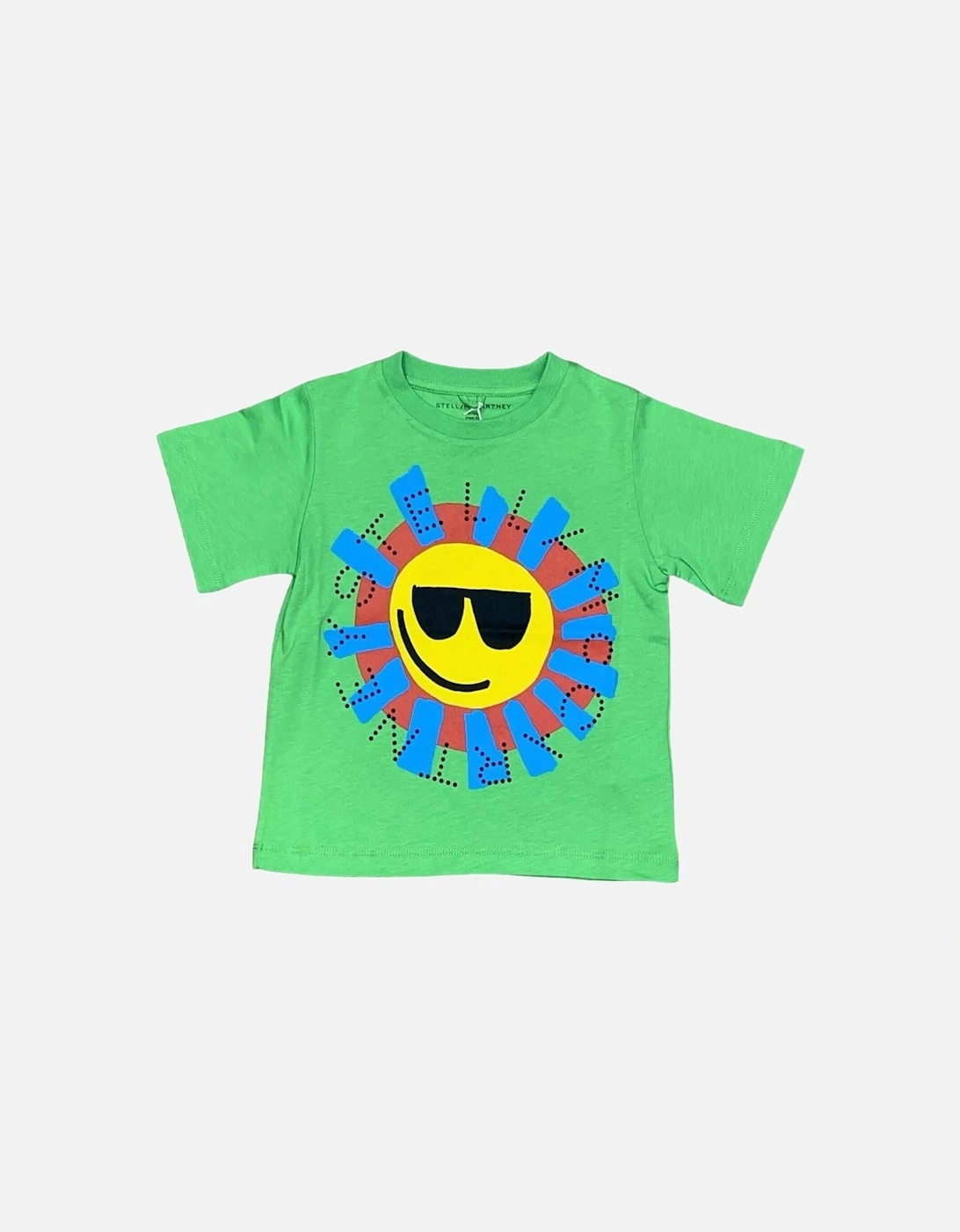 Boys Green Sun T-Shirt, 2 of 1