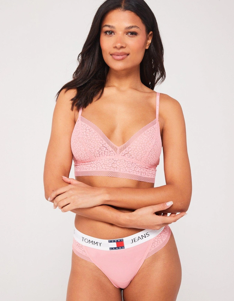 Heritage Lace Thong - Pink