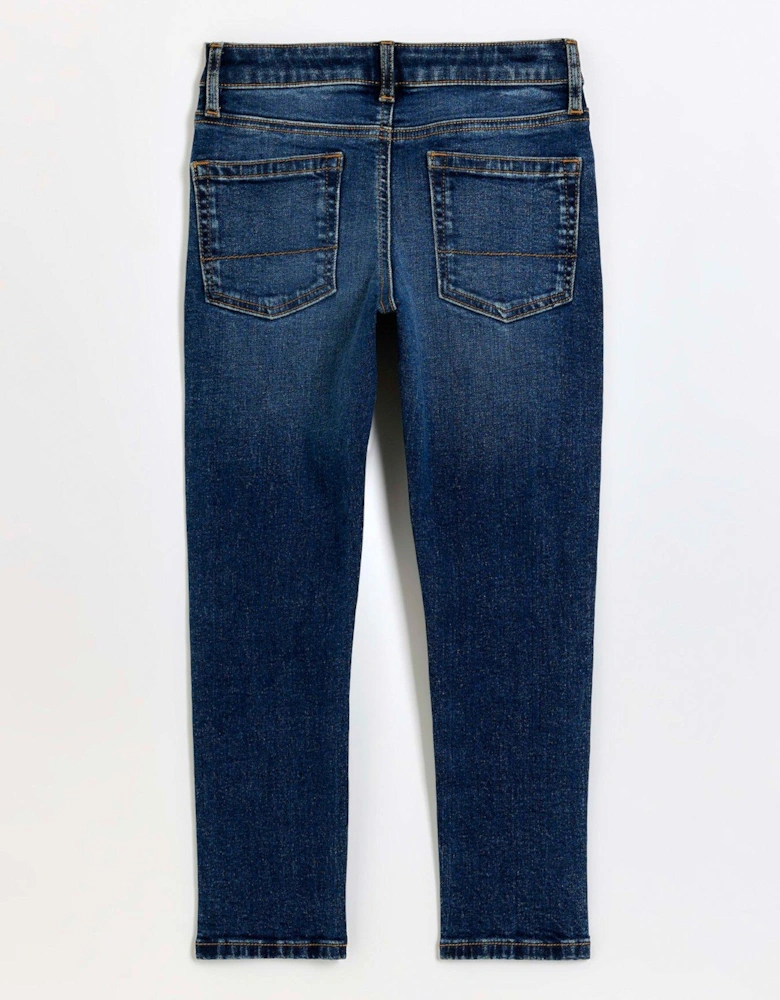 Boys Relaxed Slim Jeans - Blue