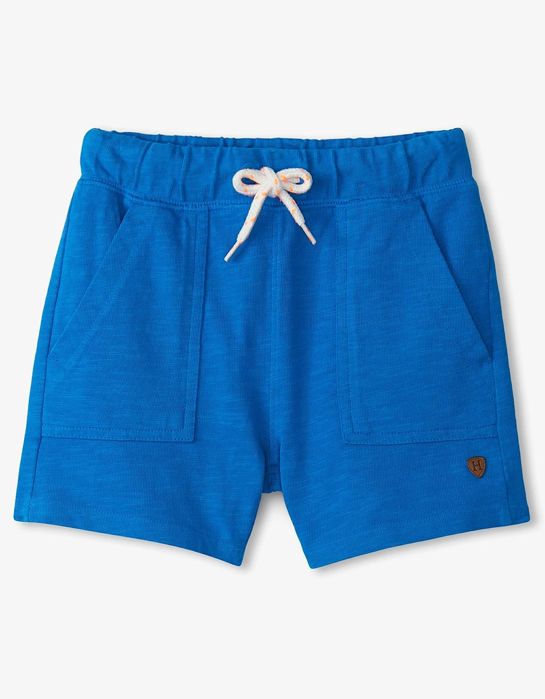 Boys Deep Sky Blue Relaxed Shorts - Blue, 2 of 1