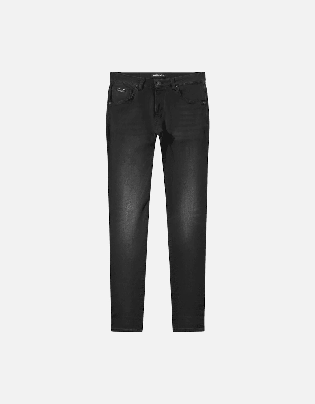 Deniro Slim Fit Active Flex Charcoal Grey Jeans, 5 of 4
