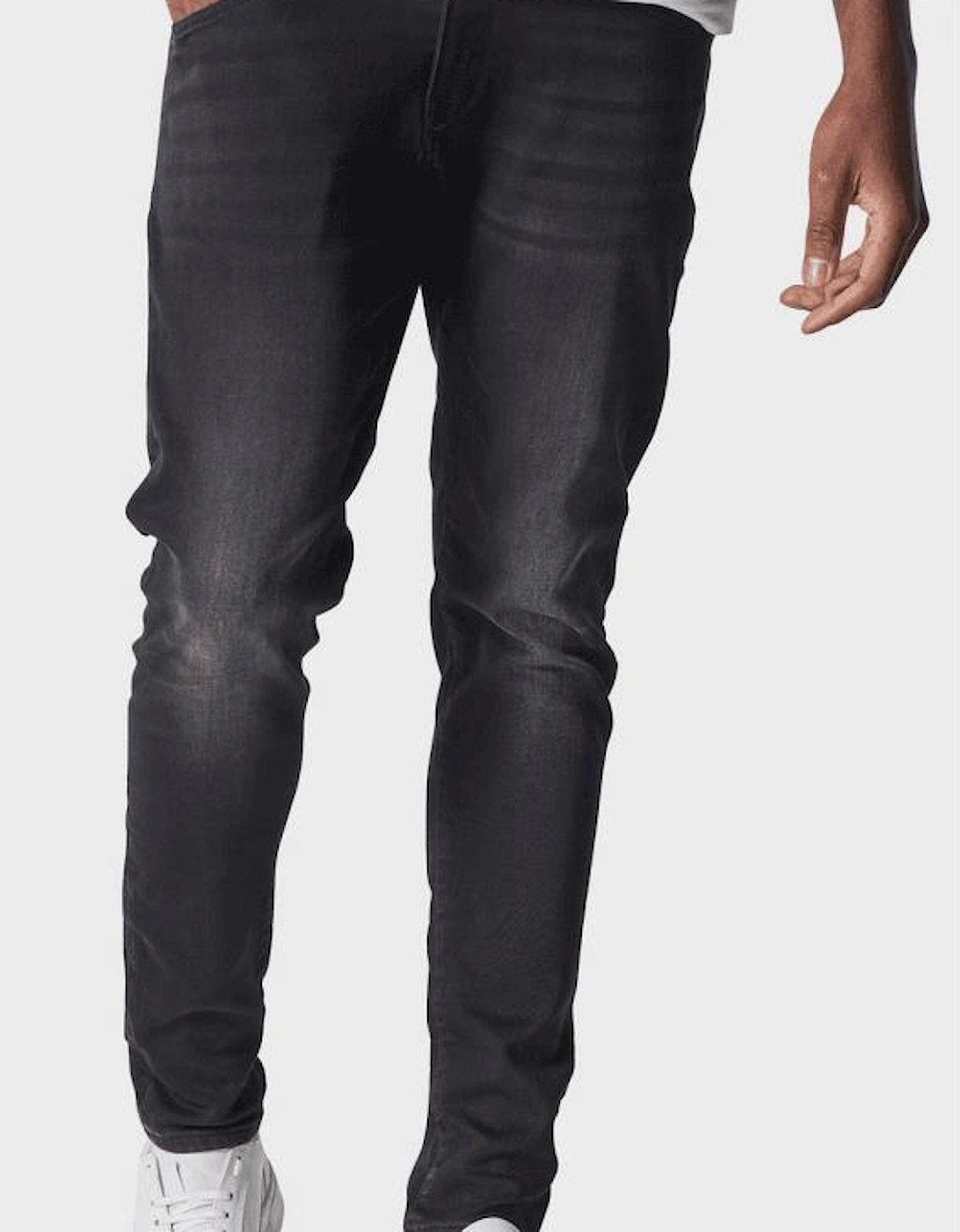 Deniro Slim Fit Active Flex Charcoal Grey Jeans