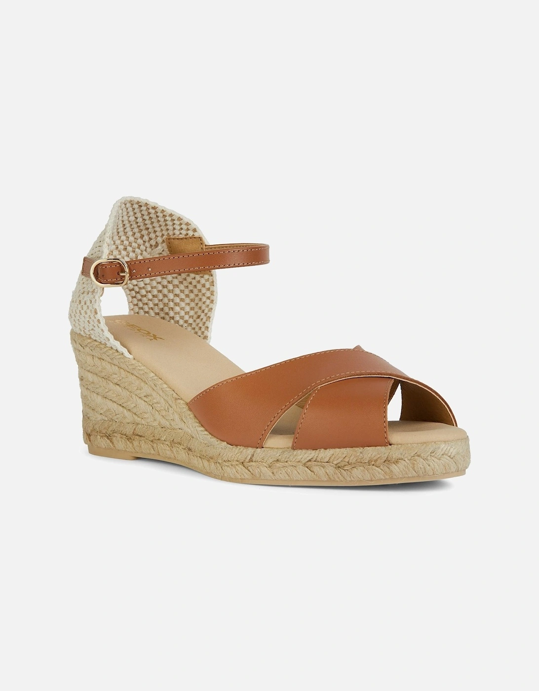 Womens/Ladies Gesla Low A Nappa Leather Espadrilles, 2 of 1