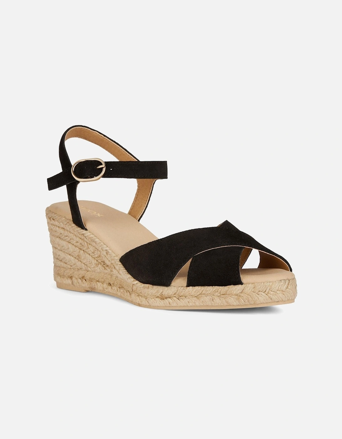 Womens/Ladies Gesla Low A Nappa Leather Espadrilles, 2 of 1
