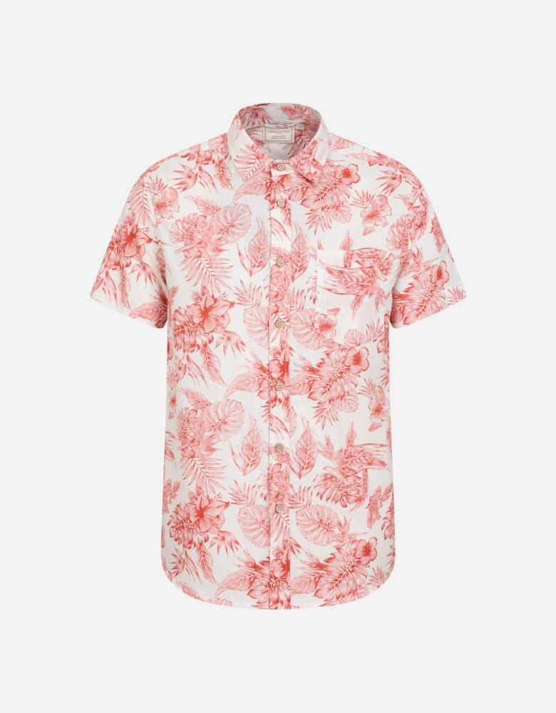 Mens Tropical Leaves Shirt