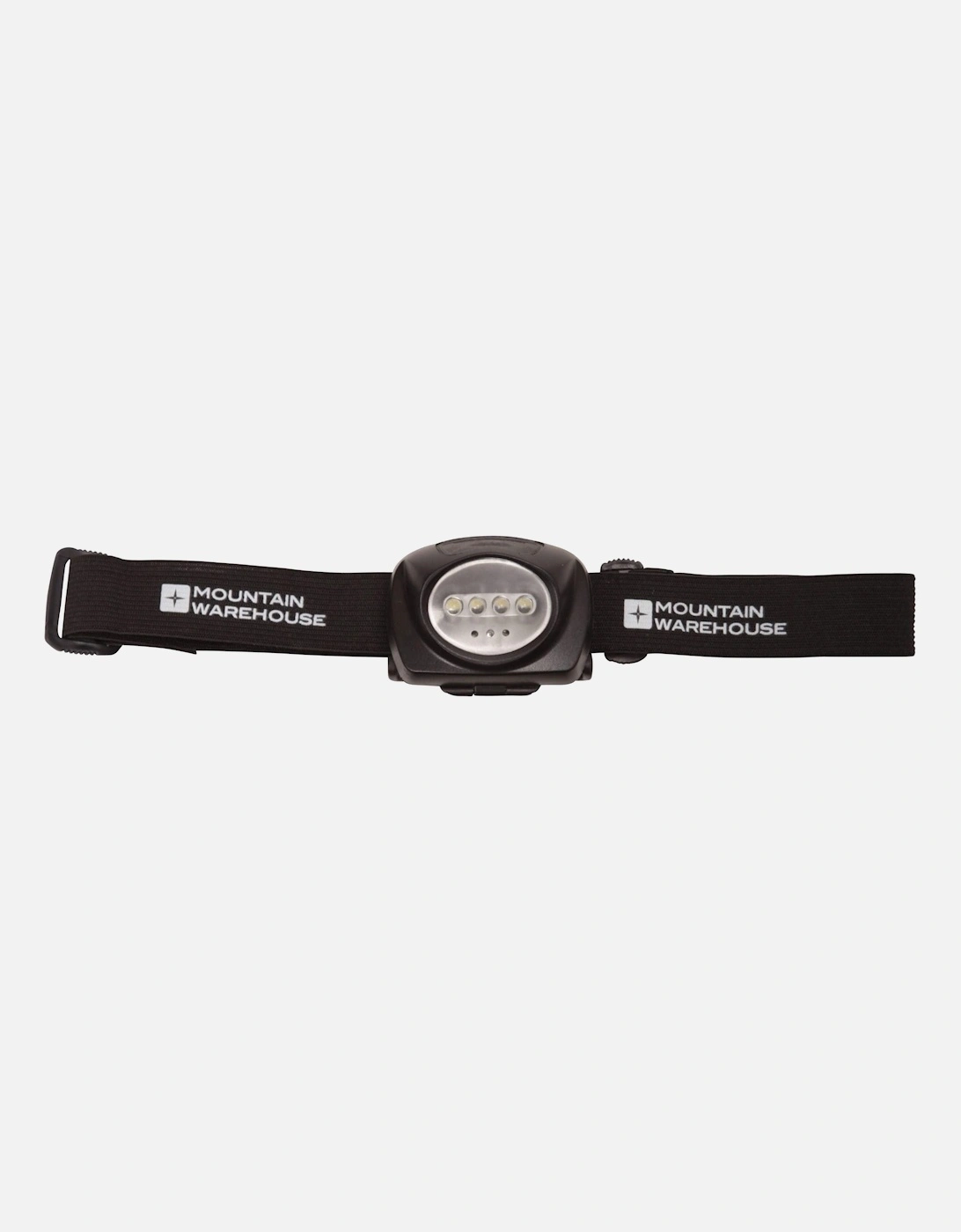 Mountain Warehouse Women's Black 4 Red & 1 White Led Head Torch - Size: One Size