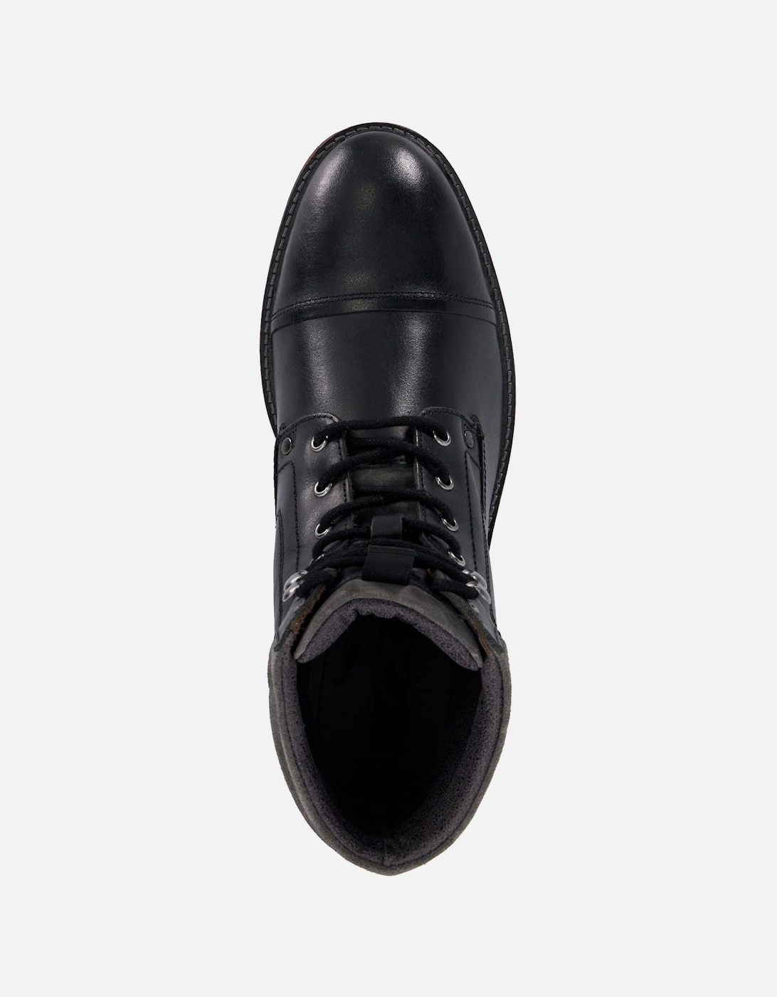Mens Capri - Casual Leather Lace-Up Boots