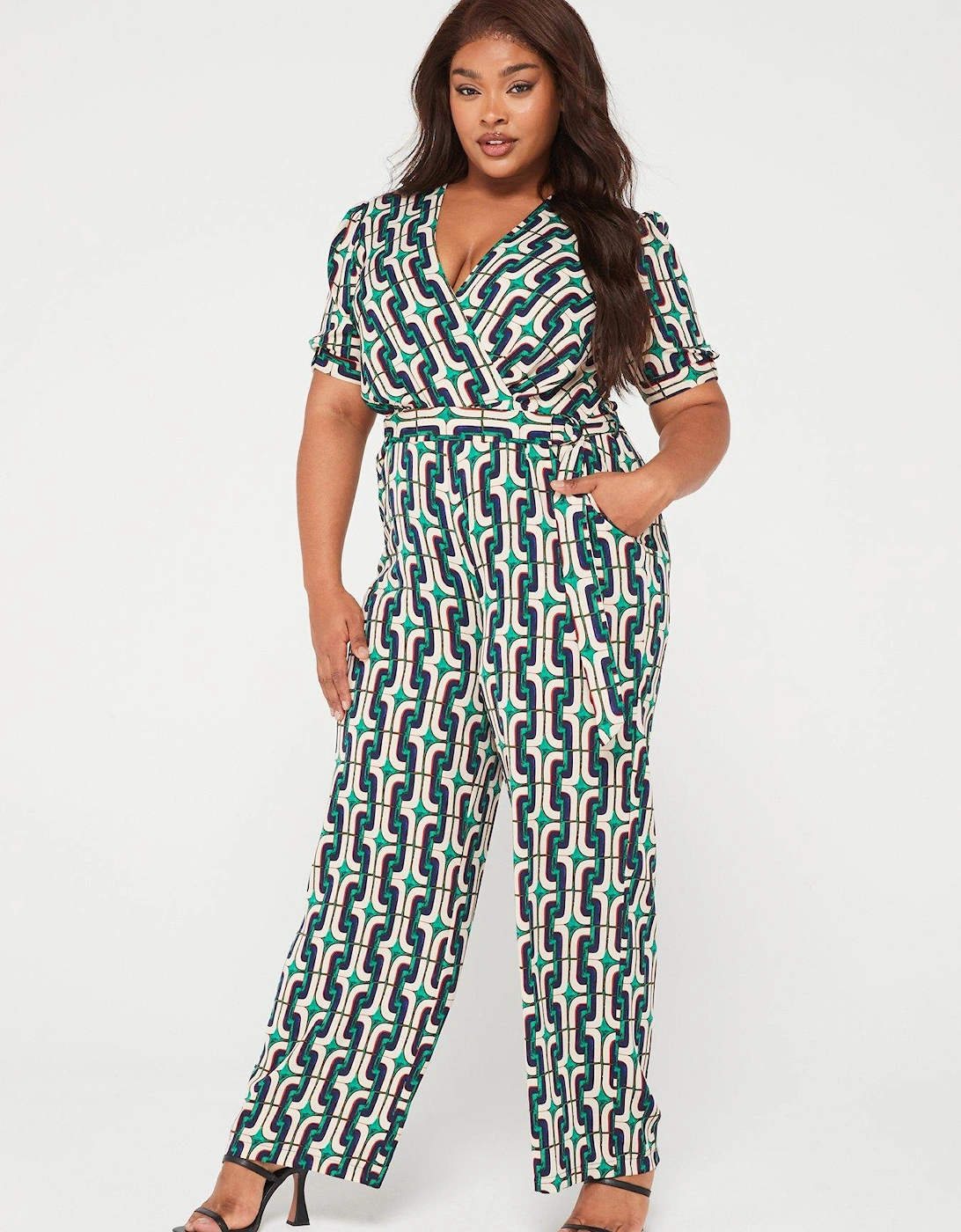 Printed Jumpsuit - Multi