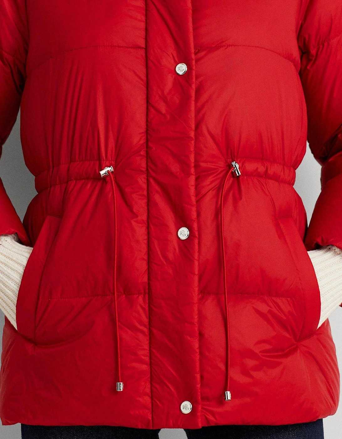 Loft Puffer-insulated-coat - Martin Red