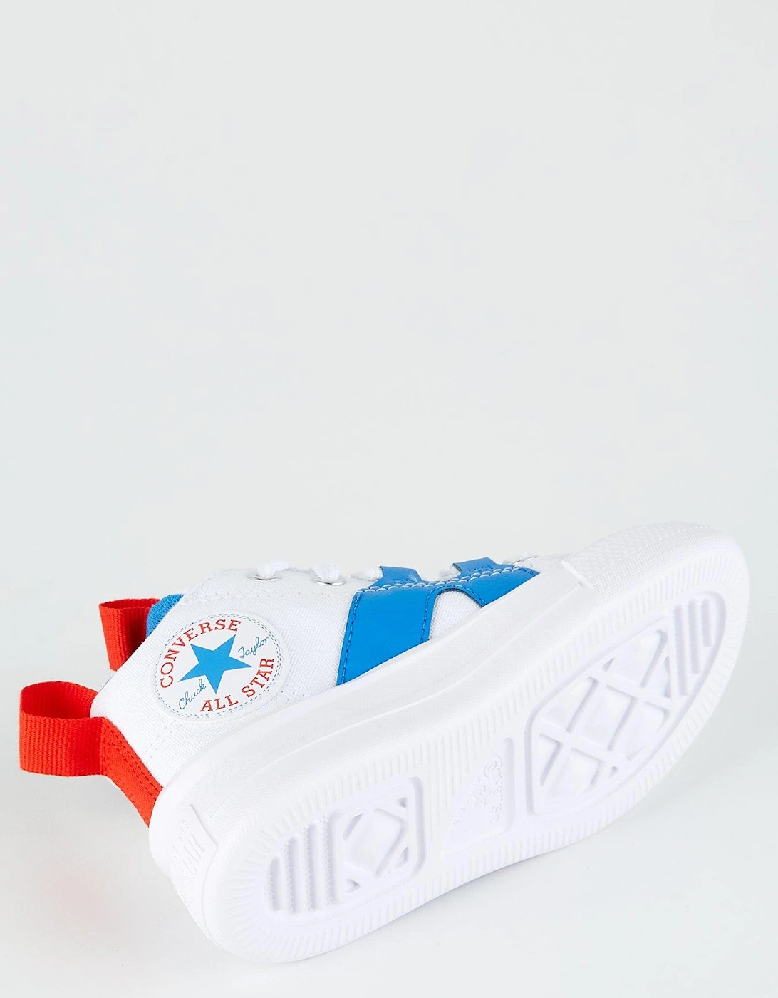 Kids Unisex Ultra Mid Trainers - White/Blue