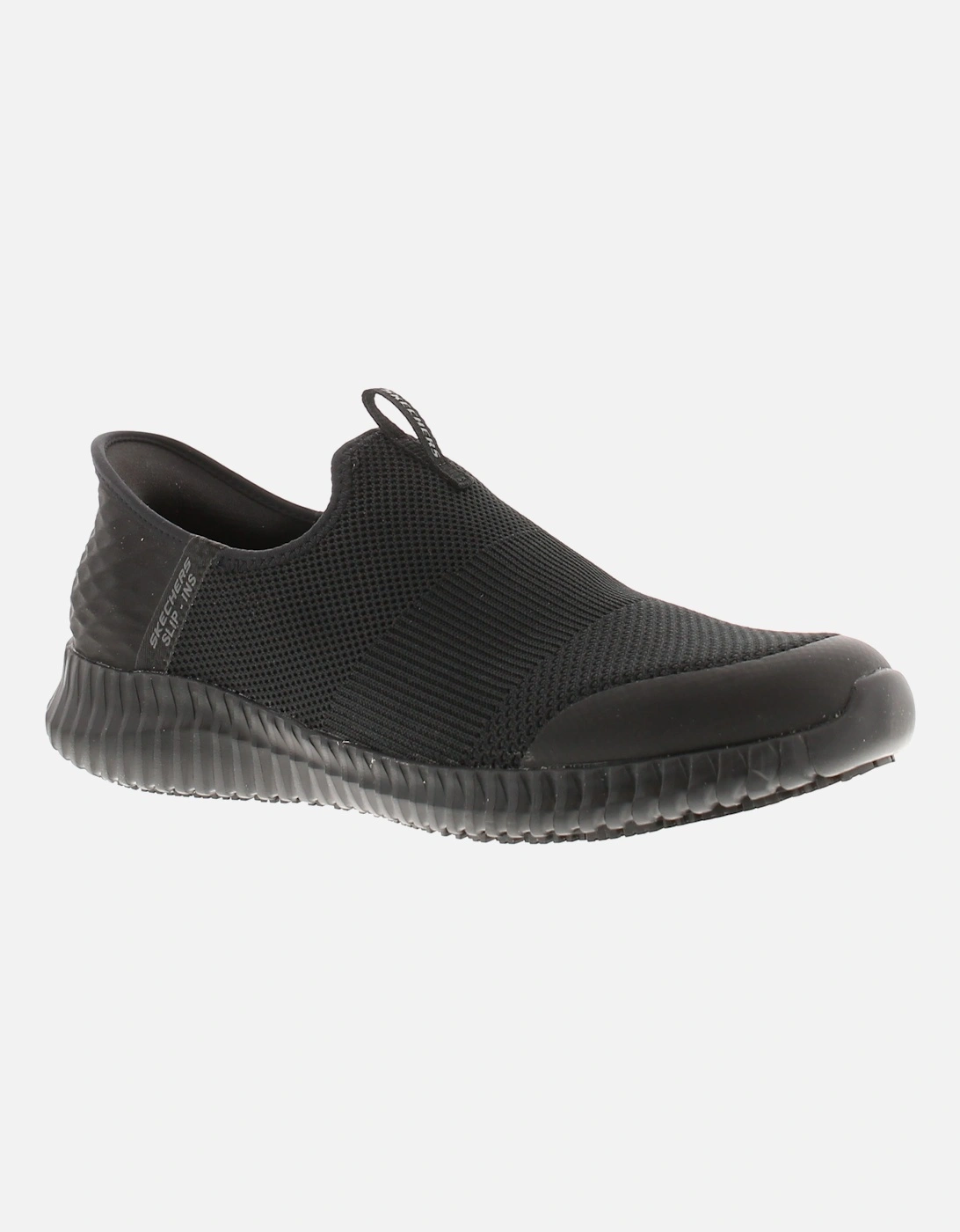 Womens Safety Shoes Trainers Cessnock Gwynedd Slip On Black UK Size, 6 of 5