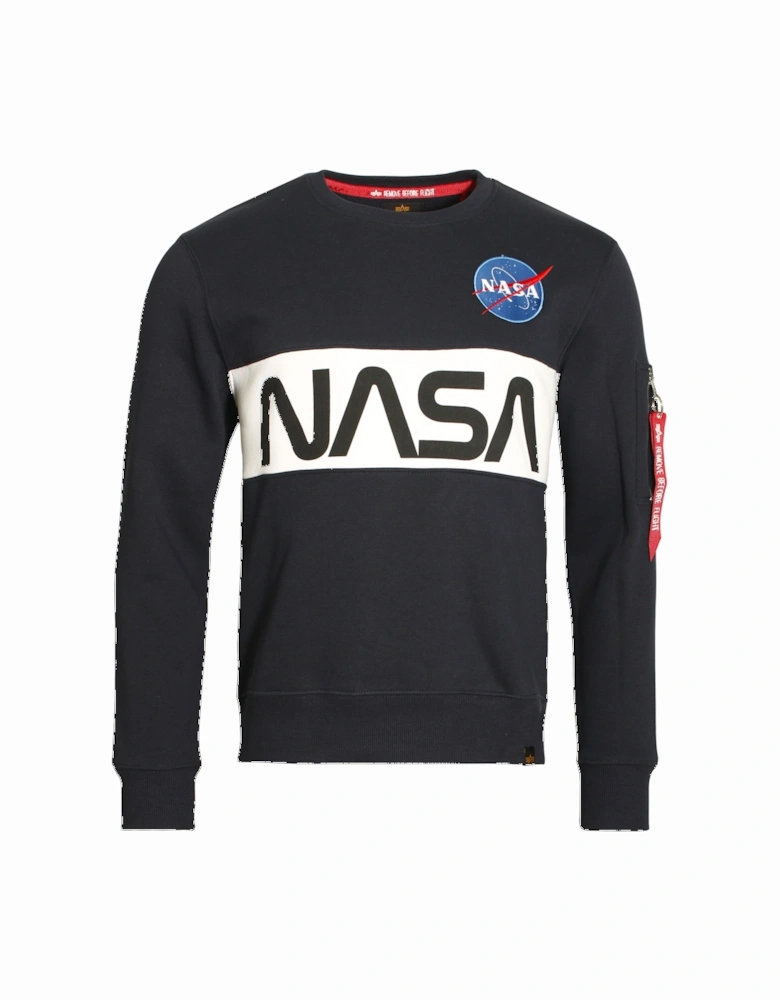 Limited Edition NASA Inlaid Sweatshirt | Navy