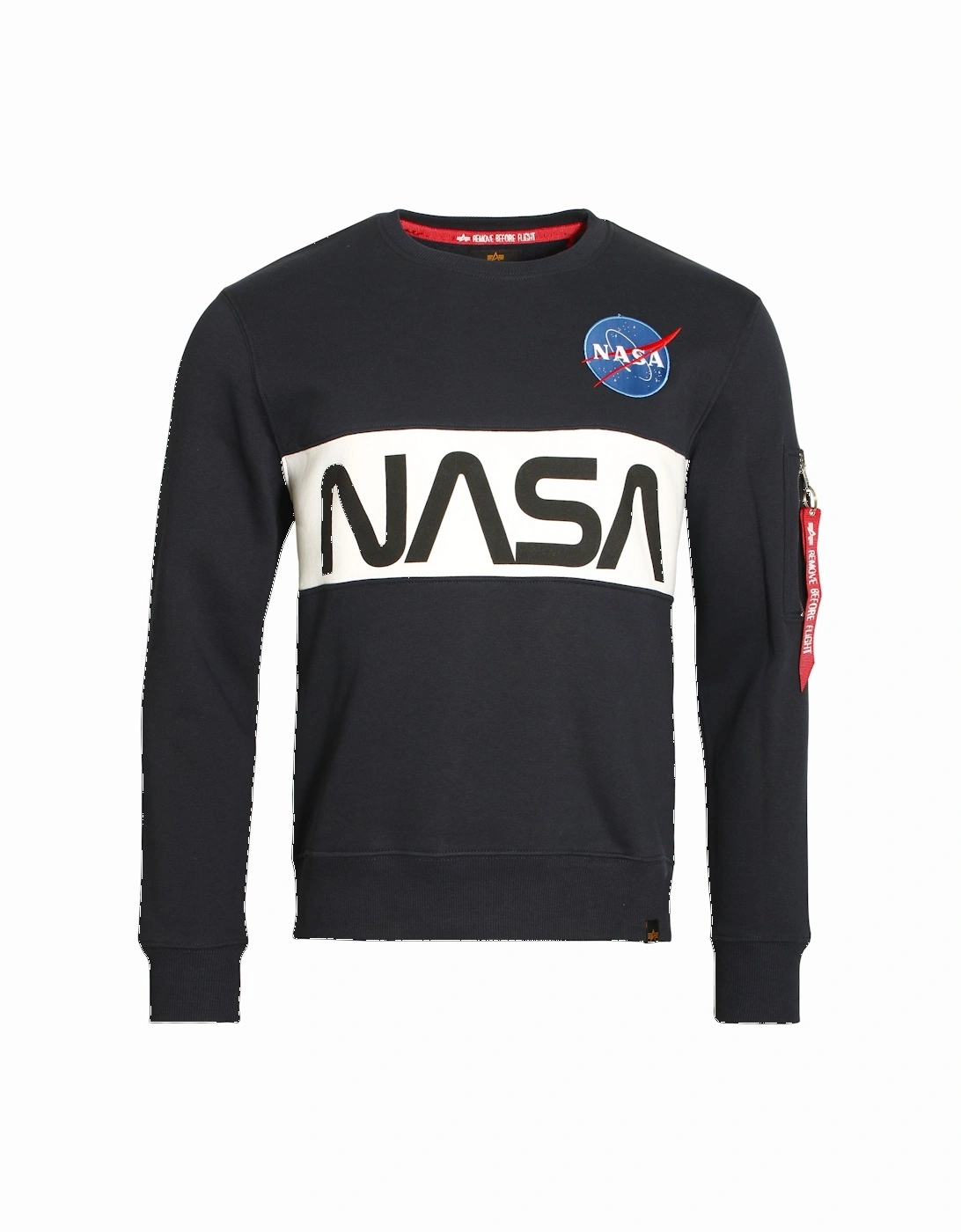 Limited Edition NASA Inlaid Sweatshirt | Navy, 2 of 1
