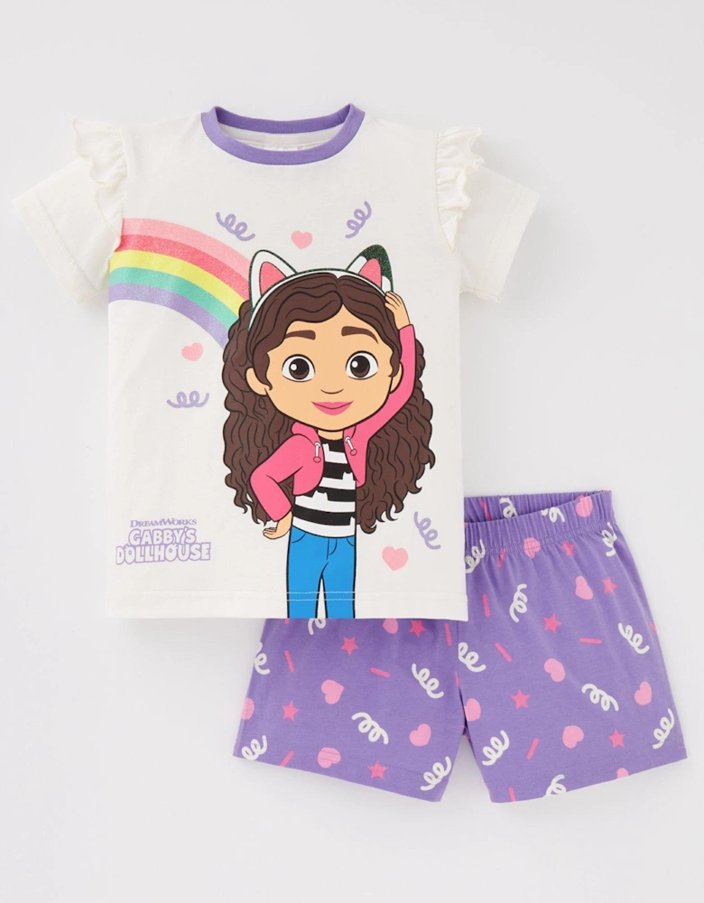 Gabby's Dollshouse Rainbow Short Pyjamas