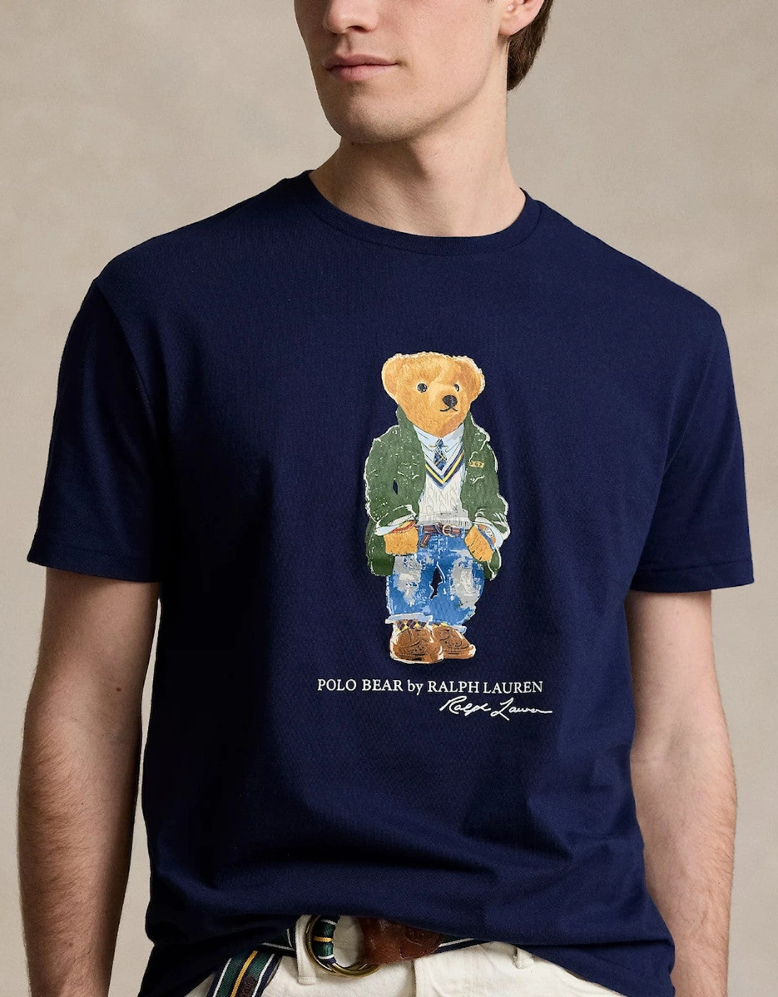 Heritage Bear T-Shirt 034 Newport Navy