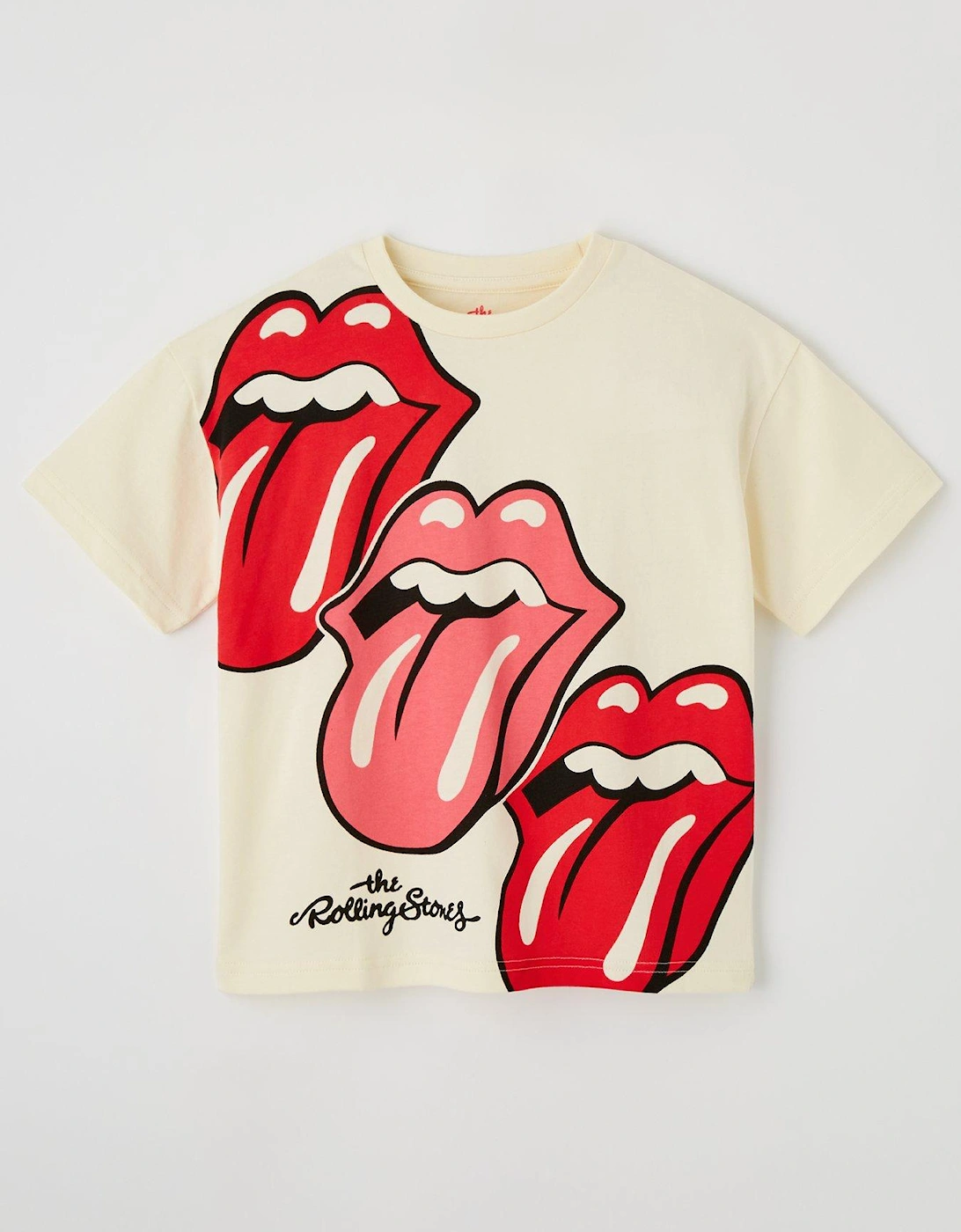Rolling Stones Unisex T-Shirt - White, 5 of 4