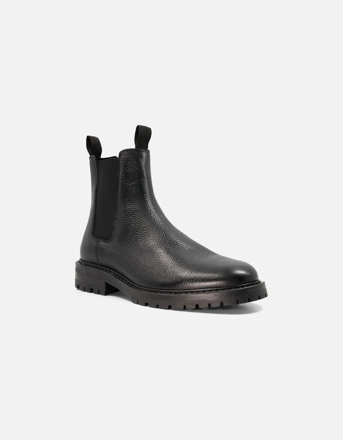 Mens Capsules - Grain-Leather Chelsea Boots, 6 of 5