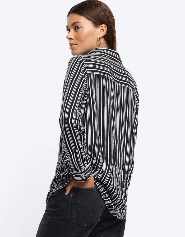 Stripe Shirt - Black