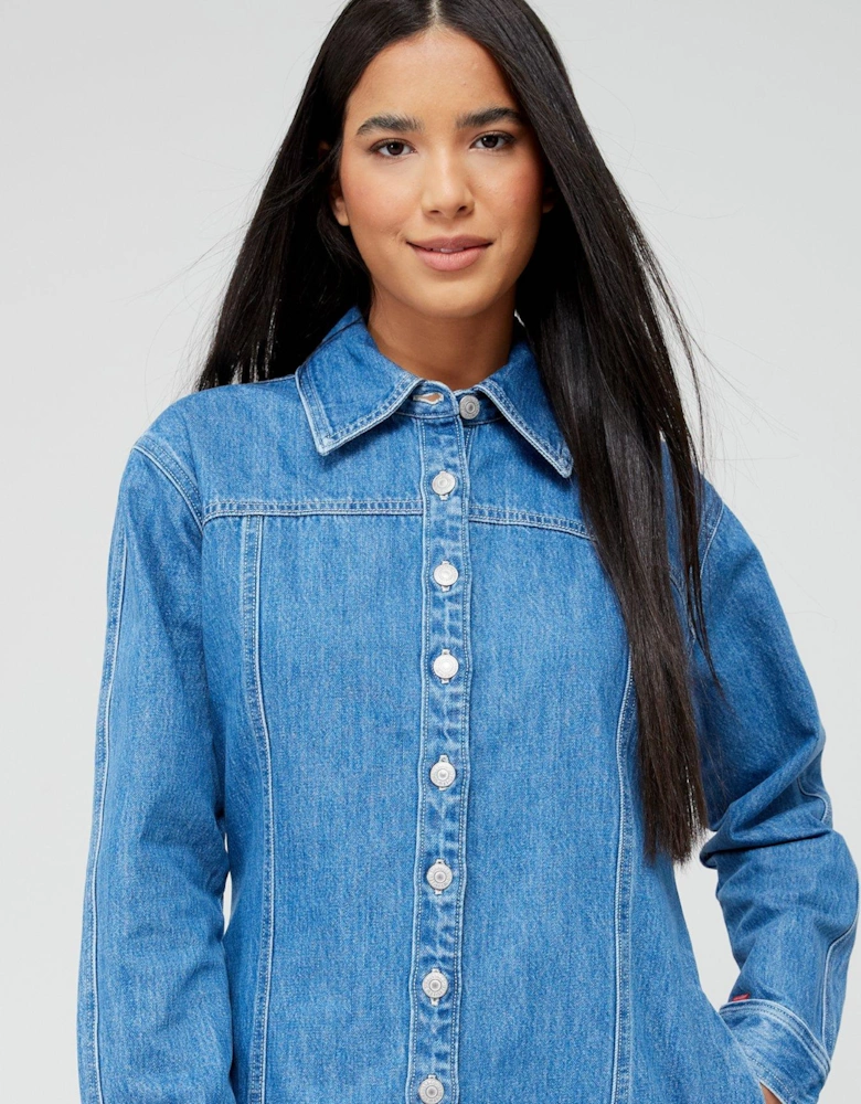 Shay Denim Dress - Old 517 Blue X
