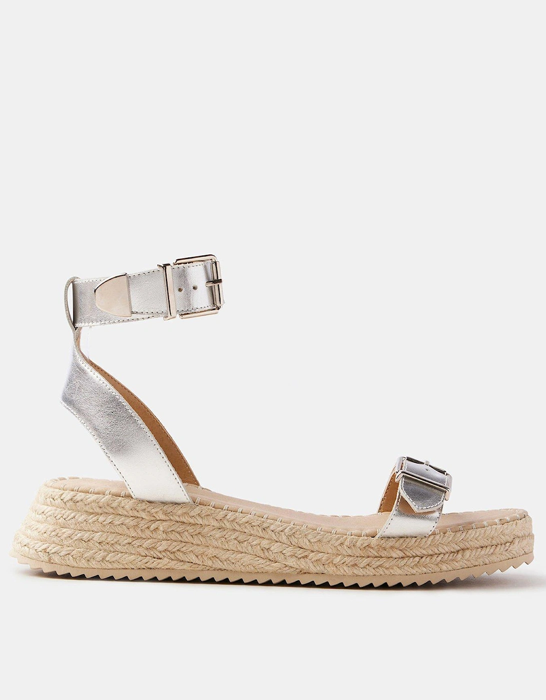 Mon Silver Buckle Espadrille, 2 of 1