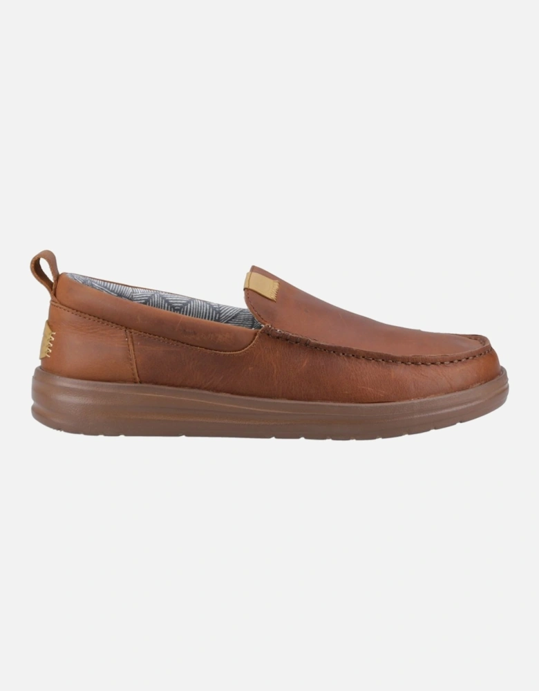 Wally Grip Moc Craft Leather Mens Shoes