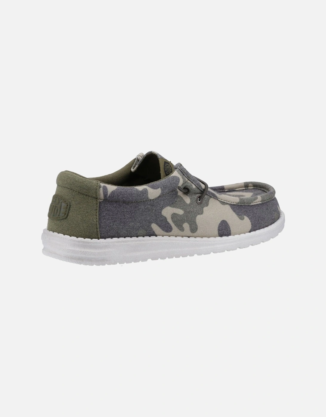 Wally Washed Camo Mens Shoes