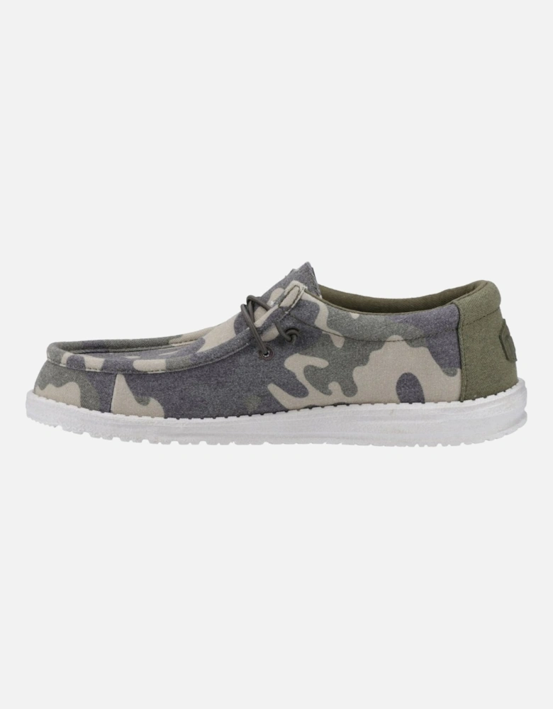 Wally Washed Camo Mens Shoes