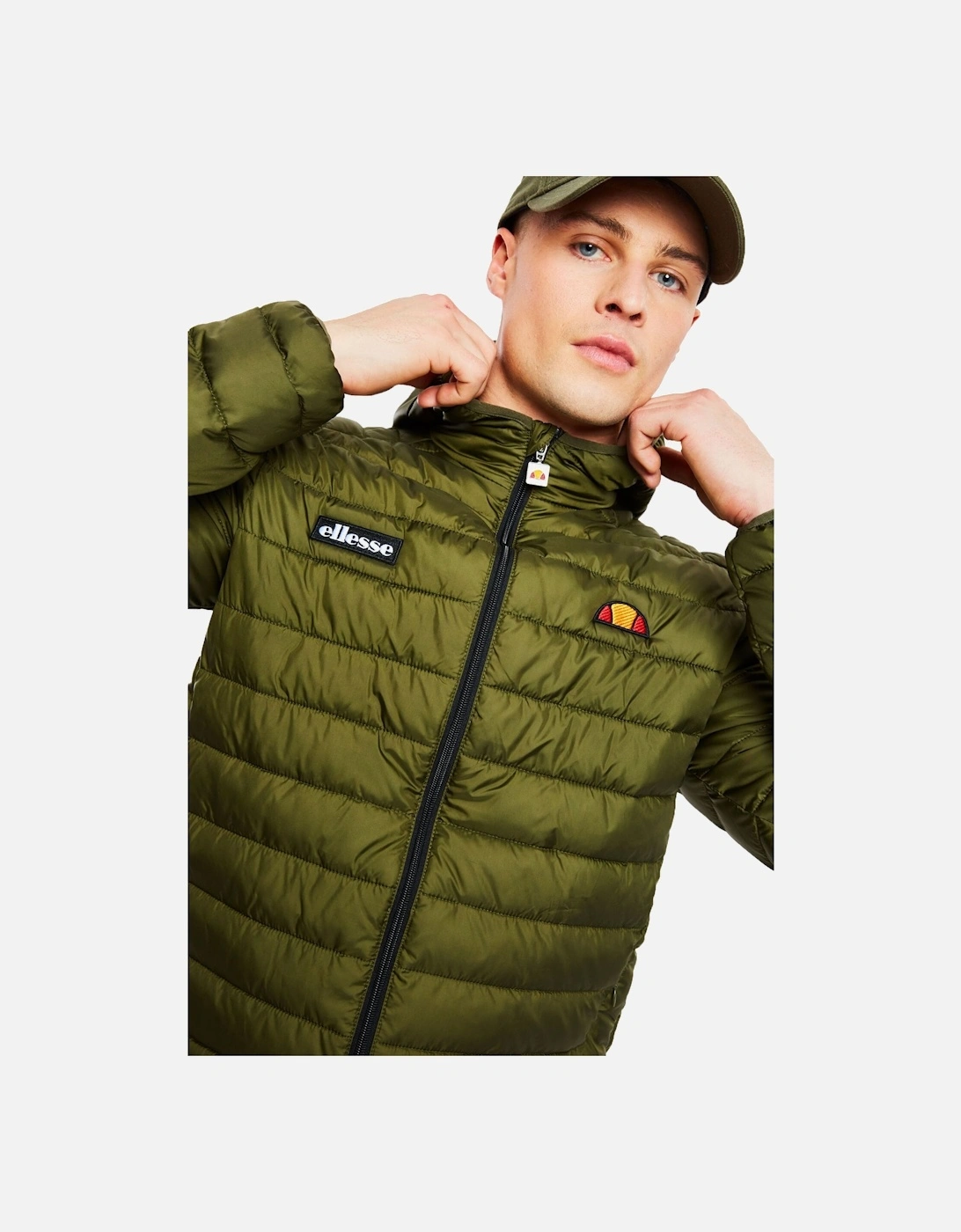 Lombardy Padded Hooded Jacket | Khaki
