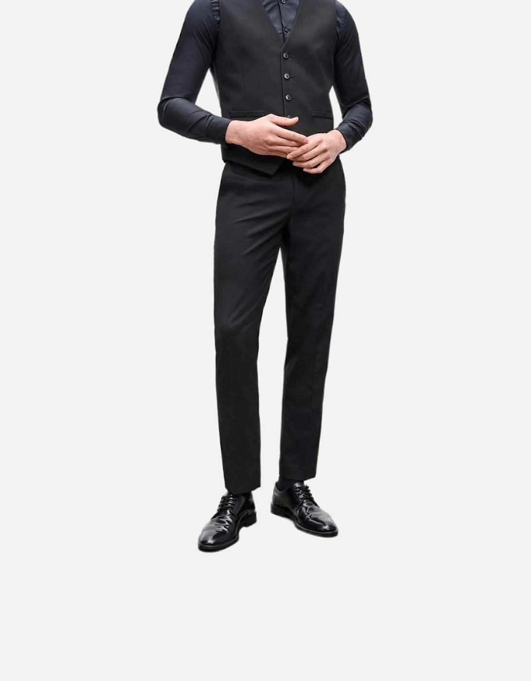 Mens Essential Slim Suit Trousers, 6 of 5