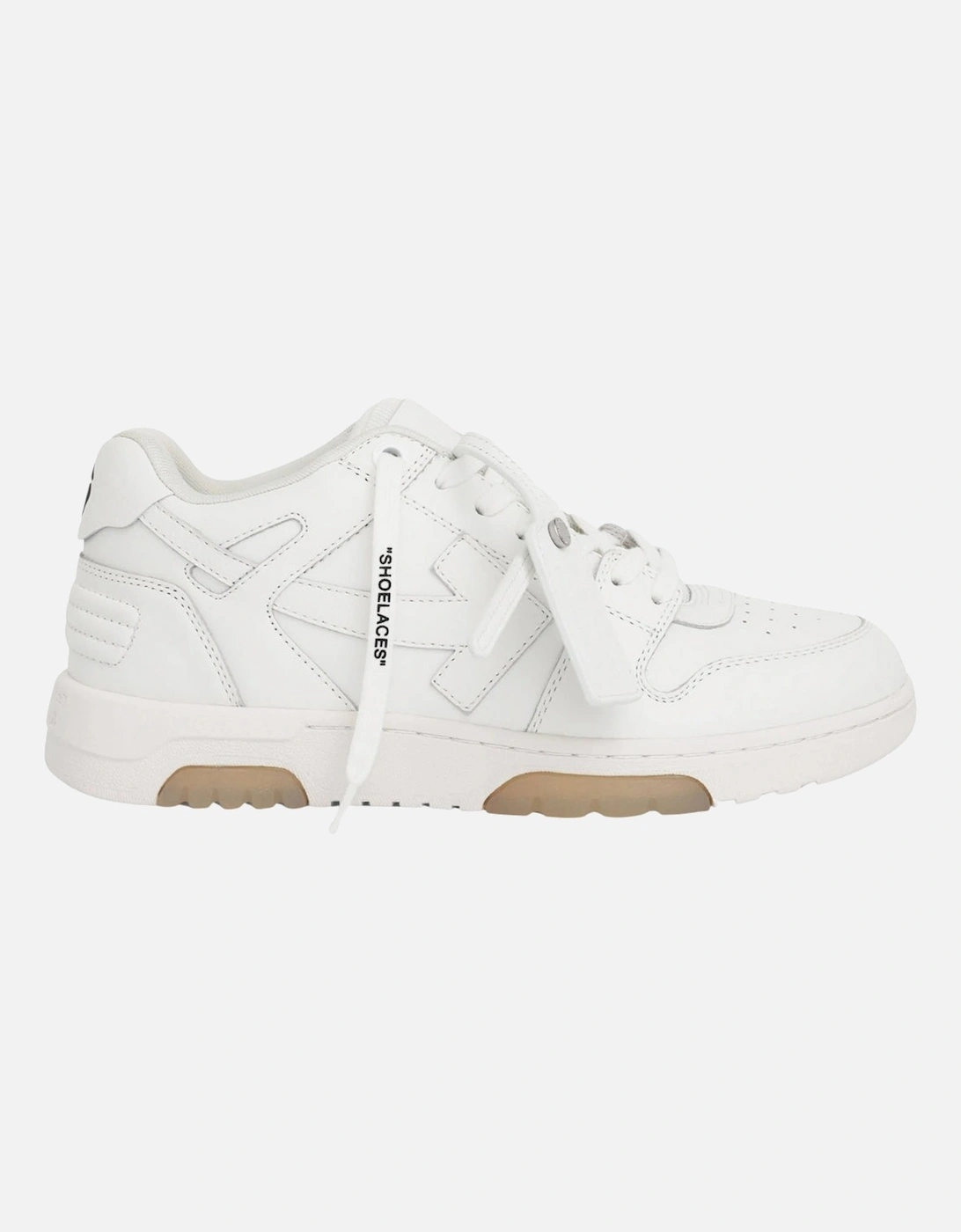 Out Of Office White No Colour Calf Leather Sneakers, 5 of 4