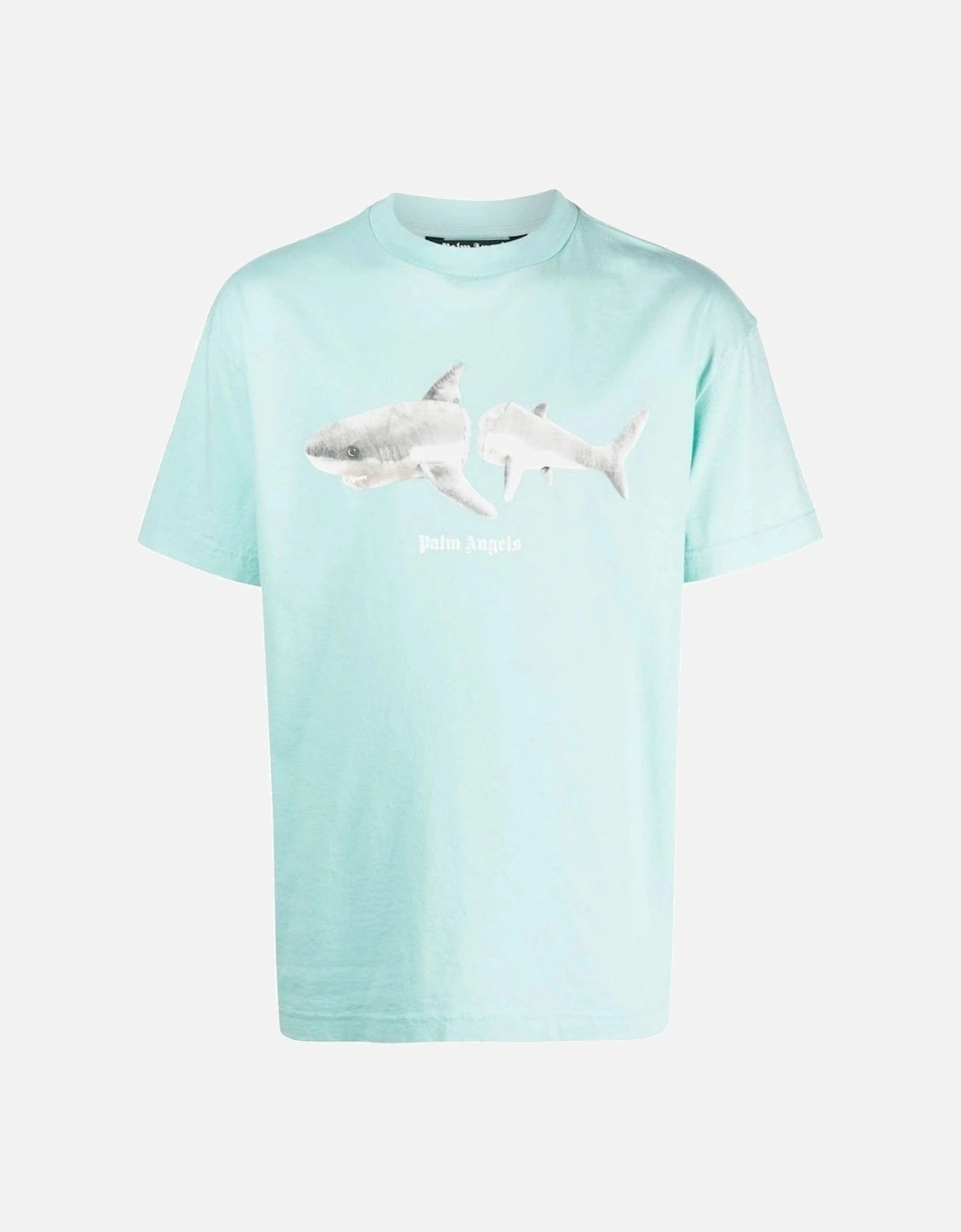 Classic Shark Design Light Blue T-Shirt, 3 of 2