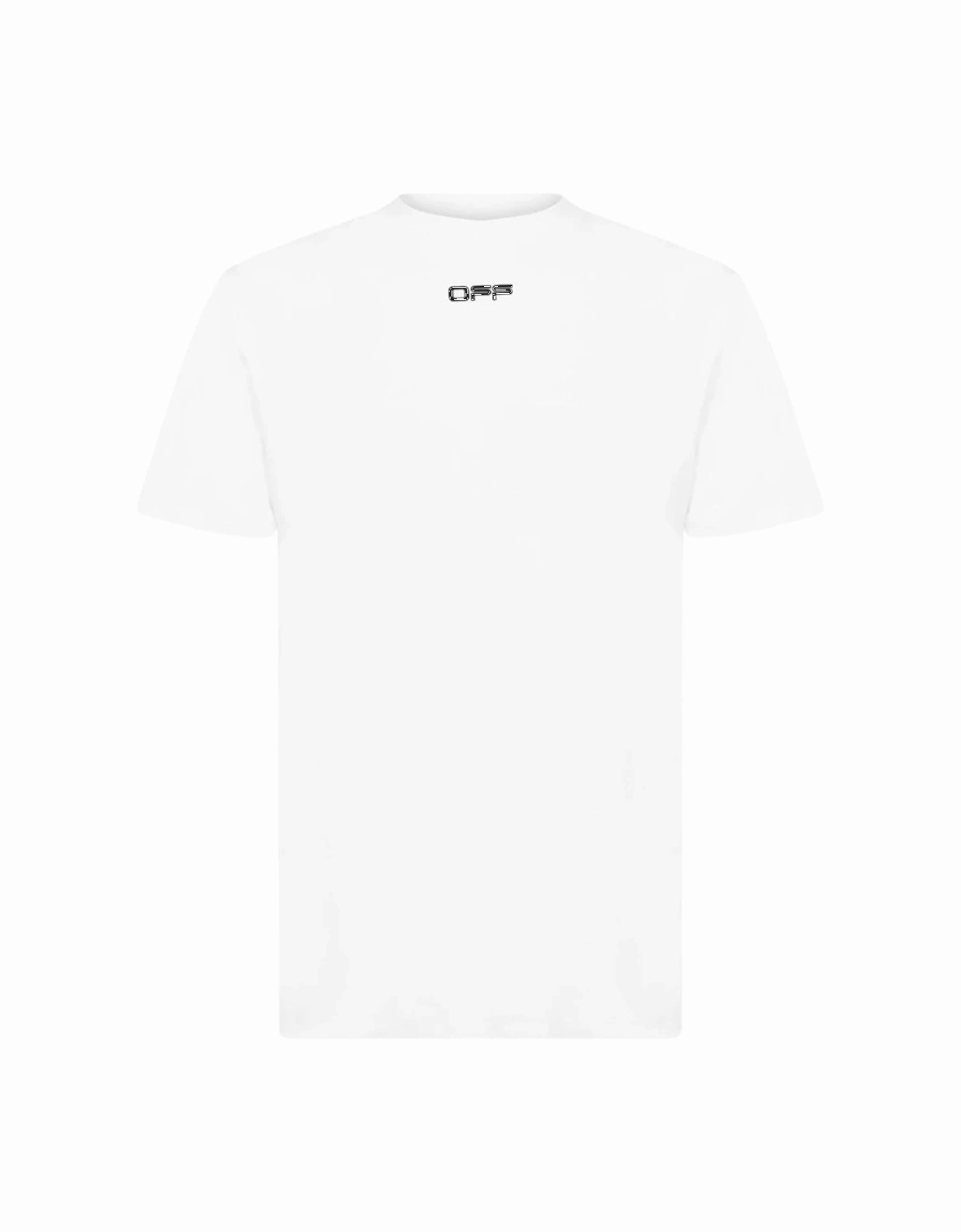 Arrow Outline White Sports T-Shirt, 3 of 2