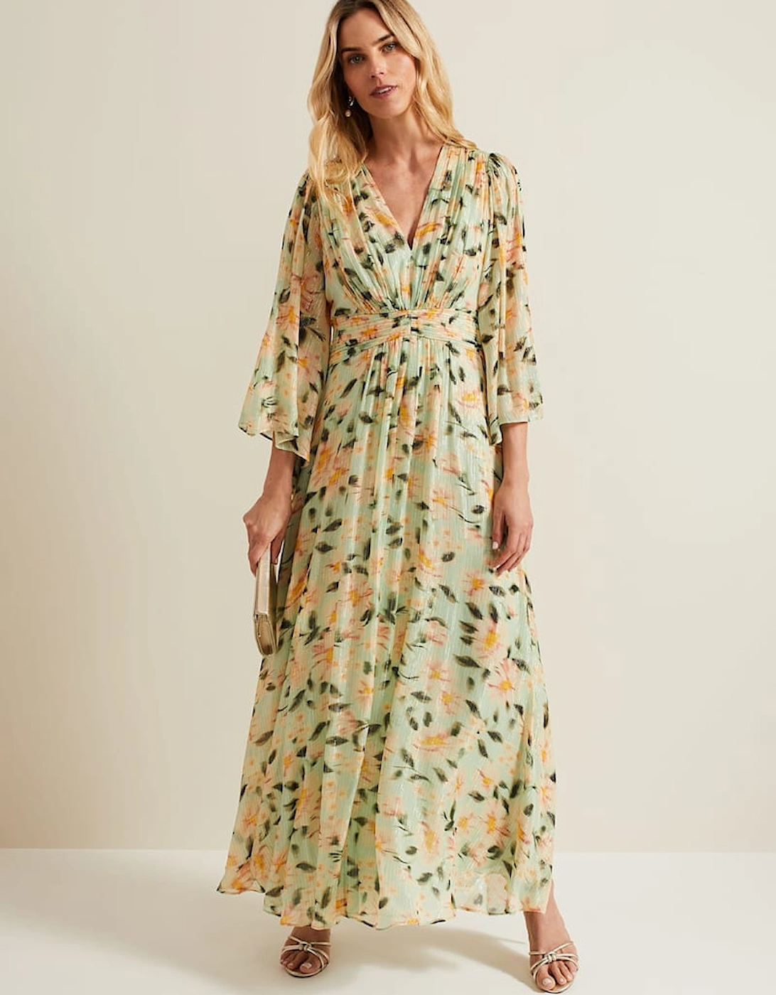 Darlene Floral Maxi Dress, 2 of 1