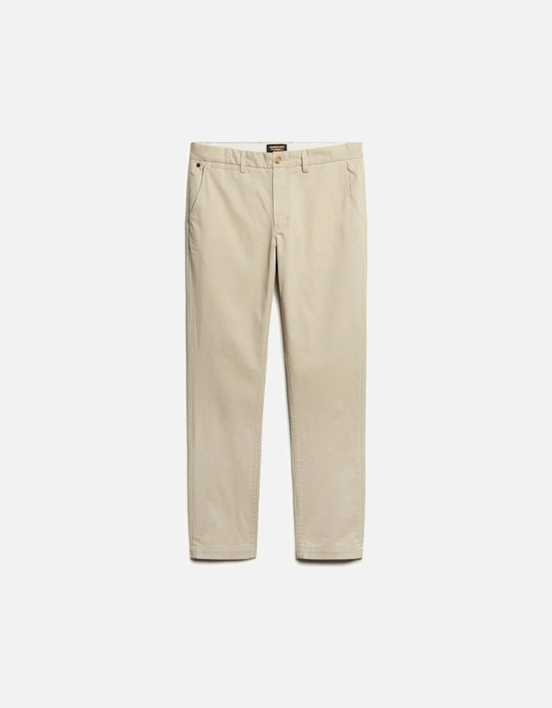 Men's Slim Tapered Stretch Chino Pelican Beige