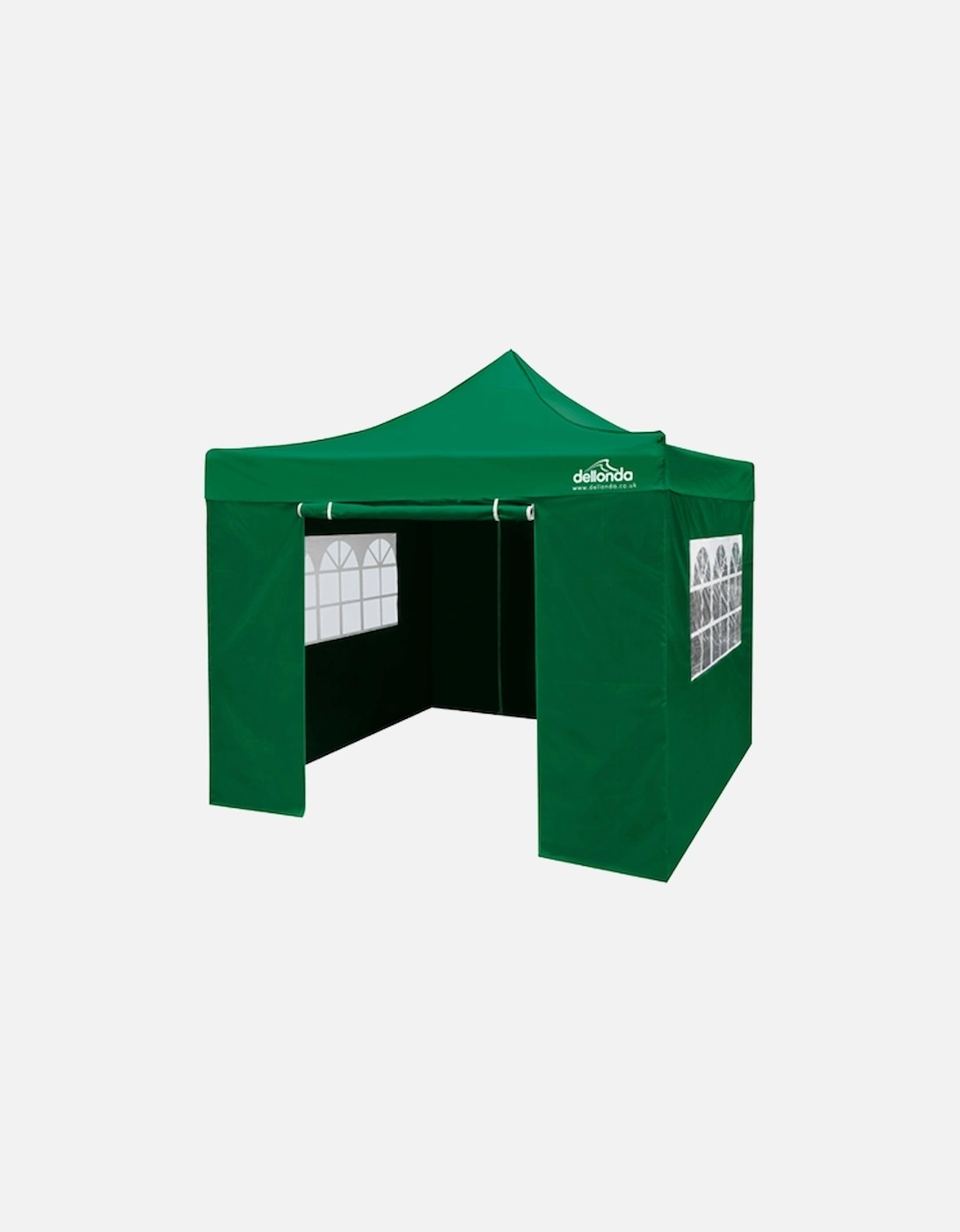 Premium 3x3m Pop-Up Gazebo & Side Walls, Water Resistant, Carry Bag, Stakes & Weight Bags Dark Green, 13 of 12