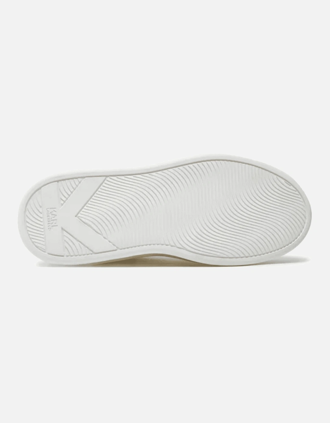 Plexikonic Metal Logo White Sneaker Trainer