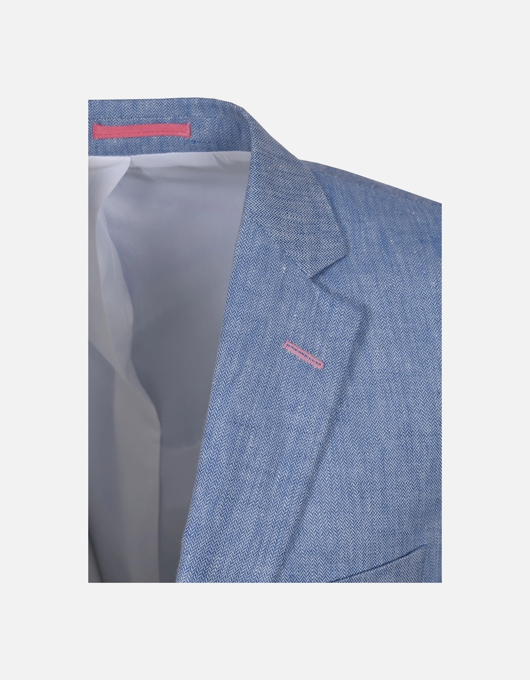 Linen Jacket Light Blue