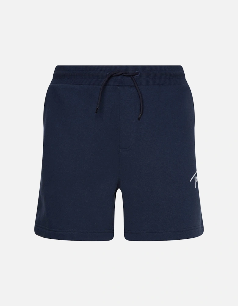 Mens Signature Jersey Shorts (Navy)