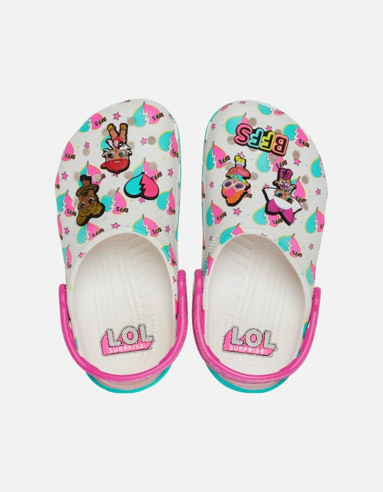 Juniors LOL Surprise Sandals (White)