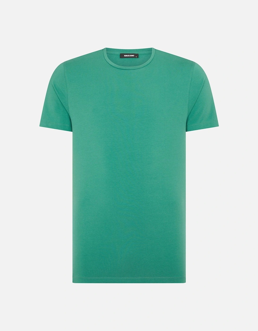 Mens Plain Tapered Fit T-Shirt (Moss Green), 7 of 6