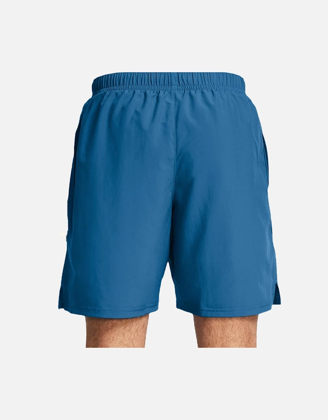 Mens Tech Woven Wordmark Shorts (Blue)