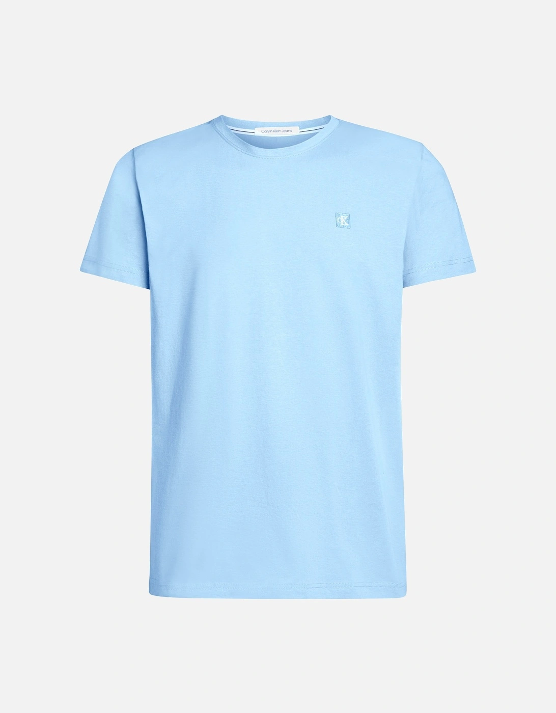 Mens Embroidered Badge T-Shirt (Blue), 5 of 4