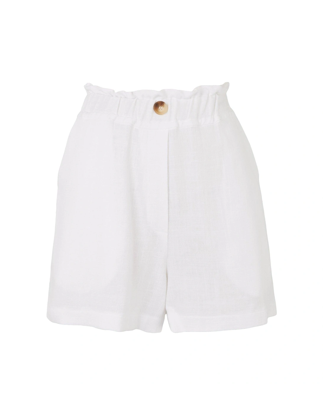 x V by Very Paperbag Short - Off White
