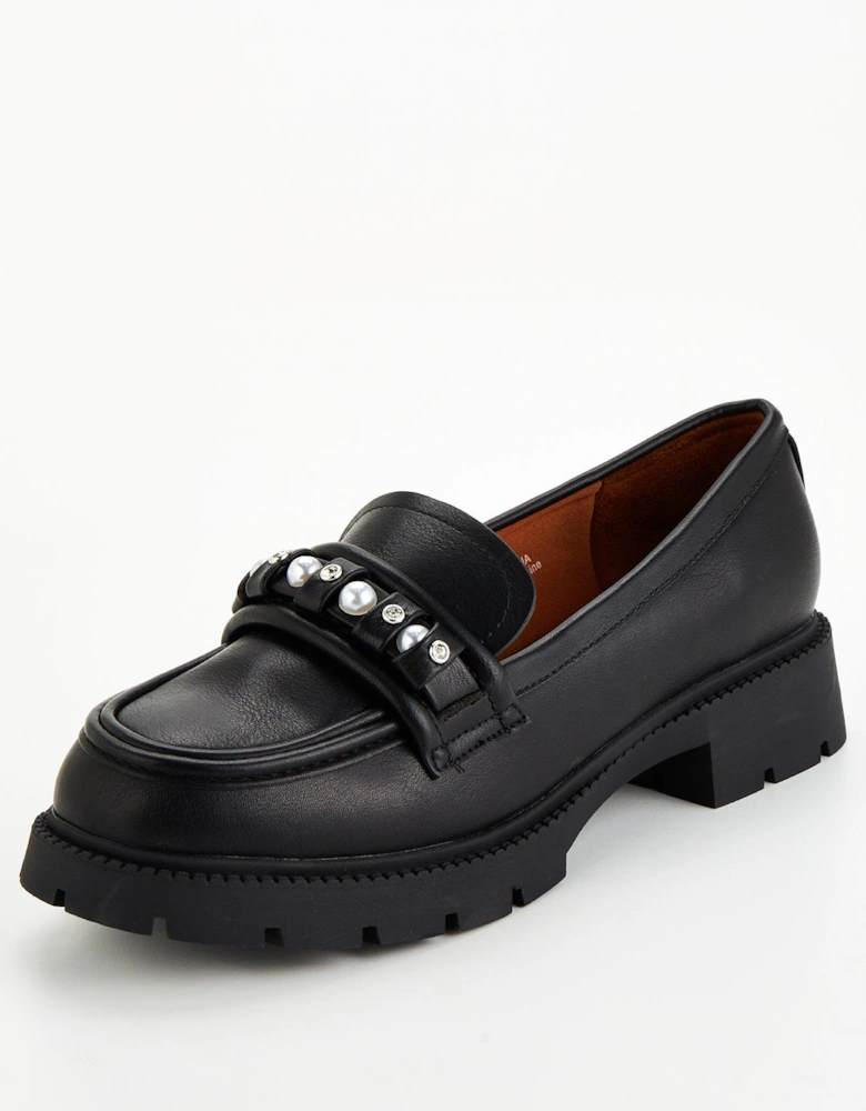 Chunky Snaffle Loafer - Black