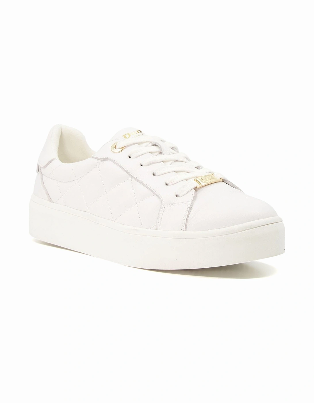 Ladies Excitement - Quilted Lace-Up Trainers, 7 of 6