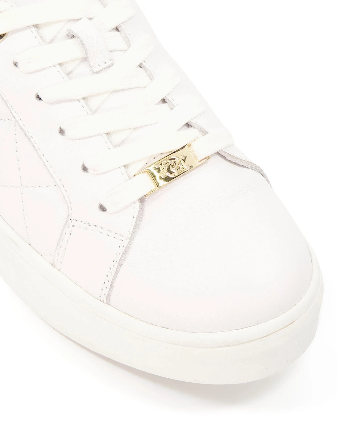 Ladies Excitement - Quilted Lace-Up Trainers