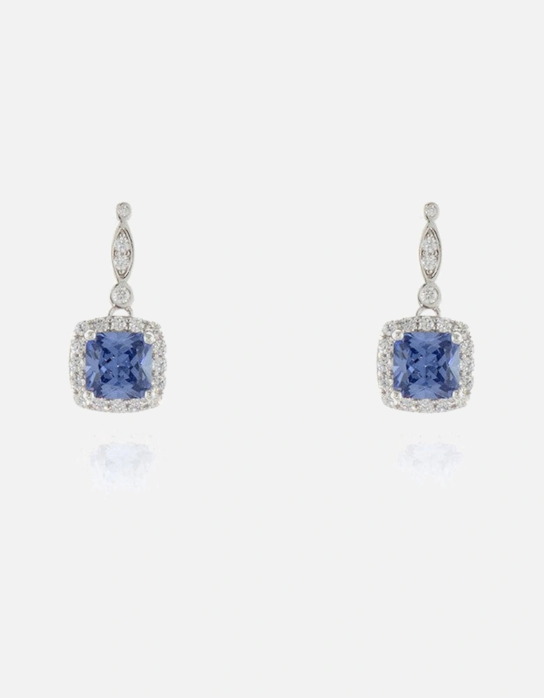 Tanis Silver Tanzanite Earrings