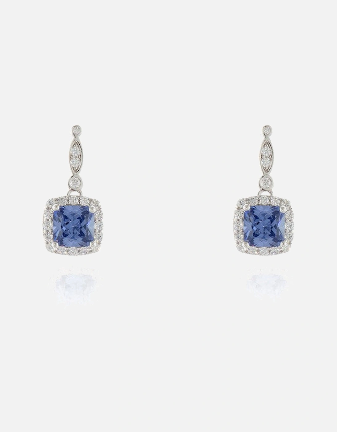 Tanis Silver Tanzanite Earrings, 7 of 6